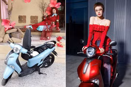 Rapper Pháo và Tiktoker Hoa Xù tự tin thể hiện phong cách với Yamaha Janus