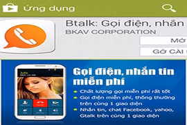 Ứng dụng Btalk “thay thế Viber” của Bkav bị chê tơi tả