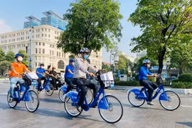 Hà Nội nghiên cứu thí điểm làn đường riêng cho xe đạp