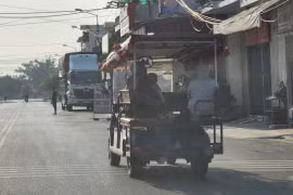 Xe điện 4 bánh không phép ở Nam Định: Đề nghị đình chỉ 
