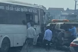Tai nạn liên hoàn trên cao tốc, một người tử vong