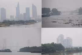 Loạt biểu tượng ở Sài Gòn bị sương mù che phủ