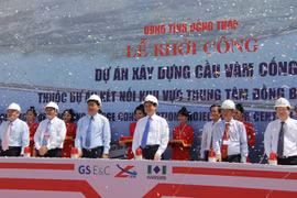 Thủ tướng phát lệnh khởi công cầu Vàm Cống
