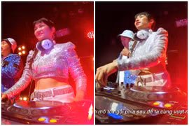 DJ Trang Moon lộ nhan sắc lạ đến khó tin tại King Of Rap