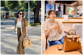 Cựu MC Đường Lên Đỉnh Olympia xách túi hiệu ngót nghét nửa tỷ