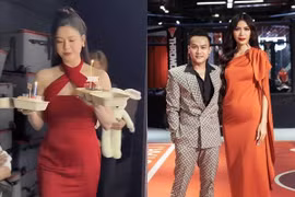 Váy lụa dính người: 'nạn nhân mới' là Trương Quỳnh Anh