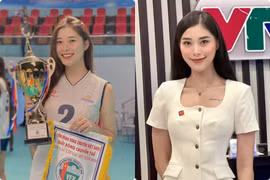“Hoa khôi bóng chuyền” Thu Huyền lên sóng mặc đẹp như “nữ thần“