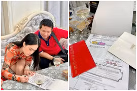 Chồng “nữ đại gia quận 7” chơi sốc tặng vợ váy tiền tỷ 