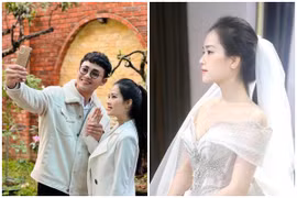 Sau cầu hôn, tình cũ Quang Hải lộ ảnh cưới với bạn trai mới