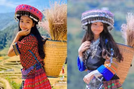Hoá cô gái dân tộc, con gái Quyền Linh xinh như hoa hậu