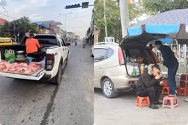 Làm vì đam mê, người bán hàng rong “cưỡi” siêu xe hành nghề