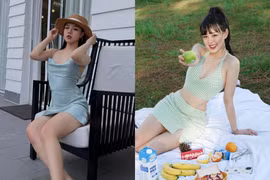 Nữ MC làng game khoe body nóng bỏng hiếm thấy ngày đầu năm mới