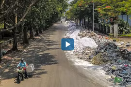 Gallery - Bãi rác Nam Sơn bị chặn - image 14