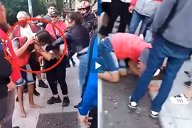 Video : Tên trộm điện thoại bị nữ võ sĩ MMA khống chế 