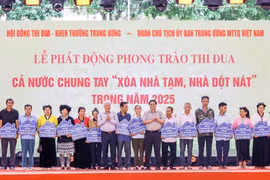 Chương trình phát động ủng hộ xóa nhà tạm, nhà dột nát trên cả nước
