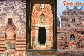 Cận cảnh 3 tòa tháp Chăm hùng vĩ ở Ninh Thuận 