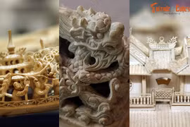 Ngắm ba bộ cổ vật ngà voi đỉnh cao ở ba miền đất nước
