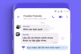 Viber hé lộ tính năng mới: Gọi video nhóm cùng lúc 20 người 