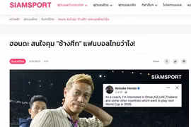 Keisuke Honda muốn dẫn dắt tuyển Thái Lan? 