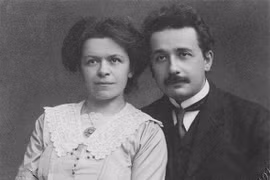 Góp công lớn, vợ nhà bác học Einstein vẫn bị chồng ghẻ lạnh 