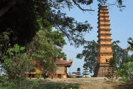 Điều đặc biệt của tháp cổ vừa được quy hoạch bảo quản, phục hồi