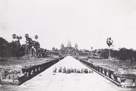 Loạt ảnh cực hiếm về Angkor Wat một thế kỷ trước