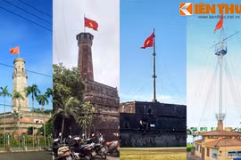 Cận cảnh những cột cờ tuổi đời hai thế kỷ của Việt Nam