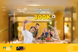Giảm 300.000 đồng khi thanh toán bằng thẻ PVcomBank Mastercard tại Golden Gate