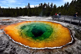 Đột nhập Vườn Quốc gia Yellowstone nổi tiếng của Mỹ