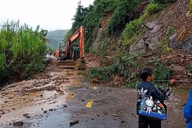Lại xuất hiện lũ quét ở Mường Lát, một người mất tích