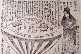 Bí ẩn vụ chạm trán UFO cổ đại ở Nhật Bản 200 năm trước