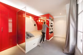 Giường độc dành cho nhà chật