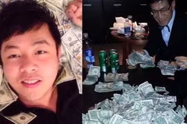 'Ăn theo' Quang Lê, Nguyễn Ngọc Ngạn hì hục đếm tiền