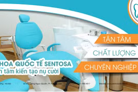 Phòng khám chuyên khoa răng hàm mặt - Nha khoa Sentosa quảng cáo không phép