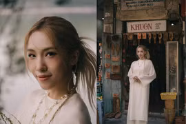 Bà xã nam rapper đình đám tung bộ ảnh Tết hoài cổ ấn tượng