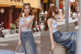 “Nàng thơ màn ảnh” Nhung Gumiho khoe dáng yêu kiều, fan nam “đứng hình“