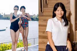 Con gái cựu siêu mẫu Bình Minh cao 1m75, đôi chân dài miên man