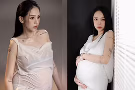 Tháng cuối thai kỳ, "nữ rich kid" Joyce Phạm chăm chỉ làm điều này