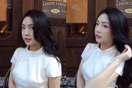 Vợ Hà Đức Chinh khoe nhan sắc “gái một con mòn con mắt”