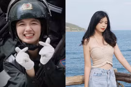 Hình ảnh đời thường của nữ chiến sĩ đang viral khắp mạng xã hội