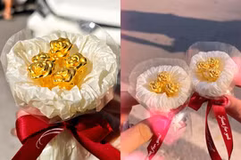 Mạng xã hội xôn xao “bó hoa vàng” tặng chị em ngày 20/10