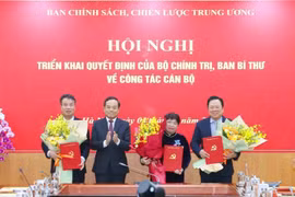 Ban Chính sách, chiến lược Trung ương có 3 tân phó trưởng ban