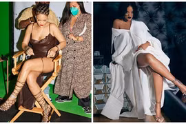Vẻ nóng bỏng của nữ ca sĩ giàu nhất thế giới Rihanna
