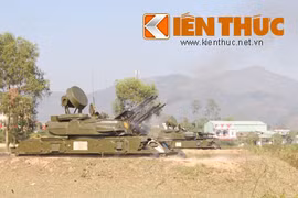 Tận mắt phòng không Việt Nam luyện quân canh trời