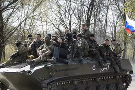 Nhóm lính Ukraine đầu hàng ở Kramatorsk thuộc lực lượng nào?