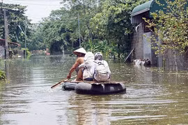 Gallery - Ngập lụt ở Chương Mỹ - image 16