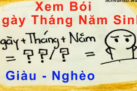 Video: Bói tháng sinh âm lịch nhìn thấu cuộc đời bạn 