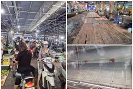 Chợ dân sinh, siêu thị tại Hà Nội “cháy hàng” trước bão Yagi