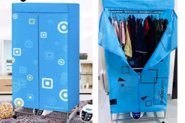 Trời nồm ẩm, khách đổ xô mua, tủ sấy quần áo "cháy hàng"