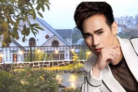 Dinh thự "khủng" của ca sĩ Nguyên Vũ: Có tới 12 phòng ngủ và cả hồ cá...
